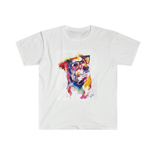 Scooty Water Color Unisex Softstyle T-Shirt